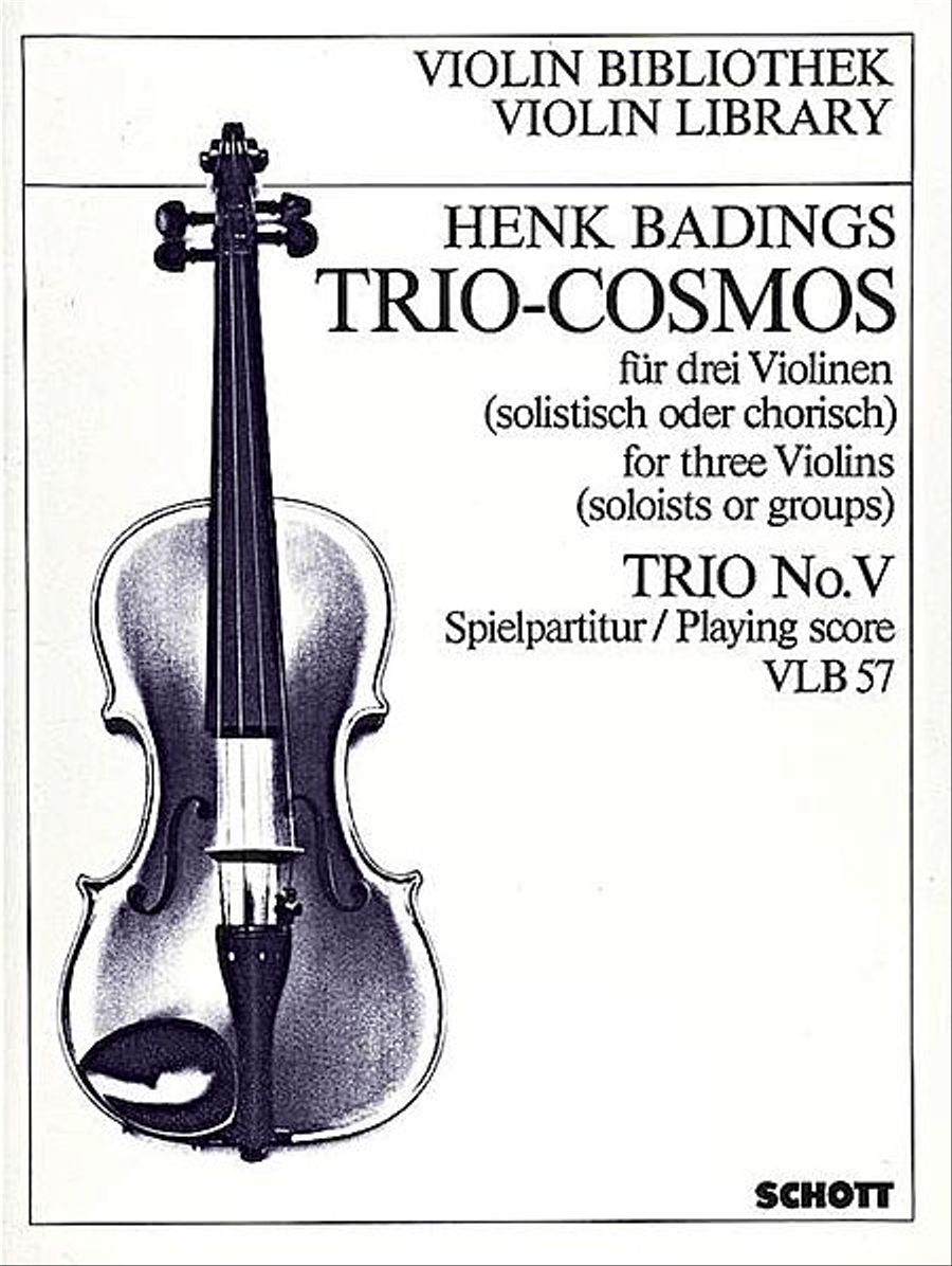 Trio-Cosmos No. 5 String Trio scores gallery preview page 1