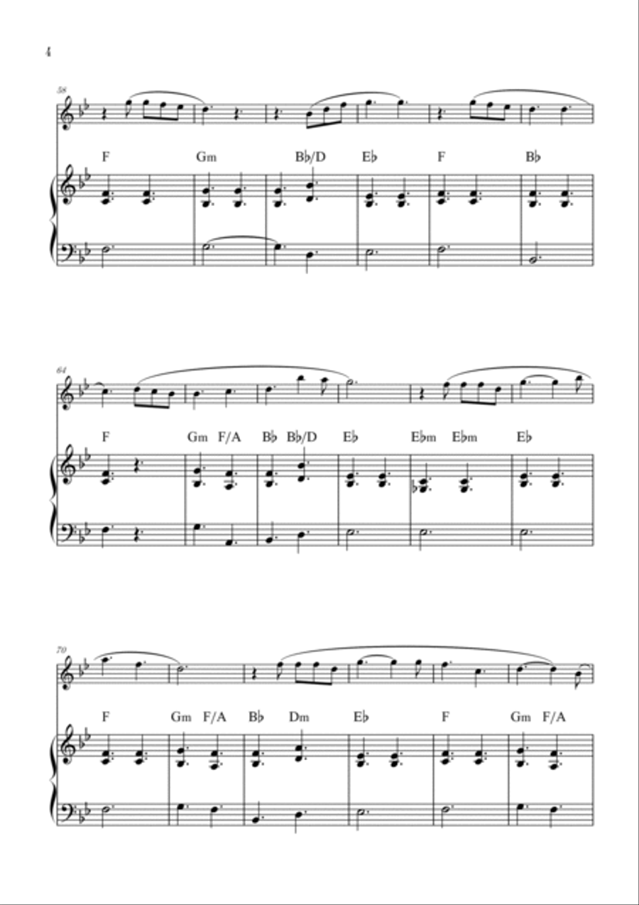 You Are The Reason Piano scores gallery preview page 4