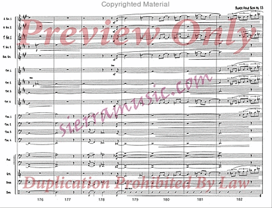 Black Hole Sun Jazz Ensemble scores gallery preview page 24