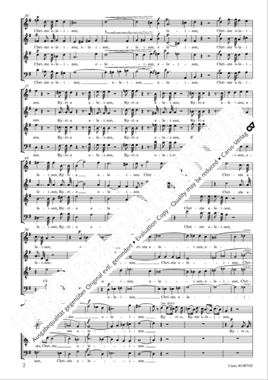 Messe solenelle in G 4-Part scores gallery preview page 3