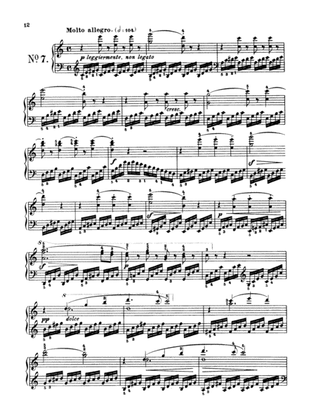 Czerny: School of Velocity, Op. 299 No. 7