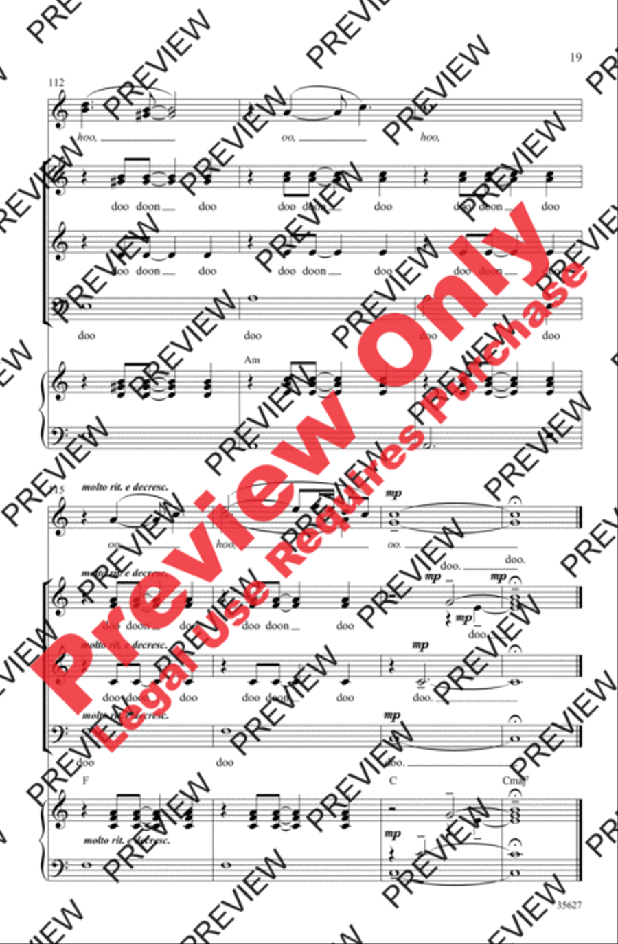 Over the Rainbow Over the Rainbow 3-Part scores gallery preview page 37