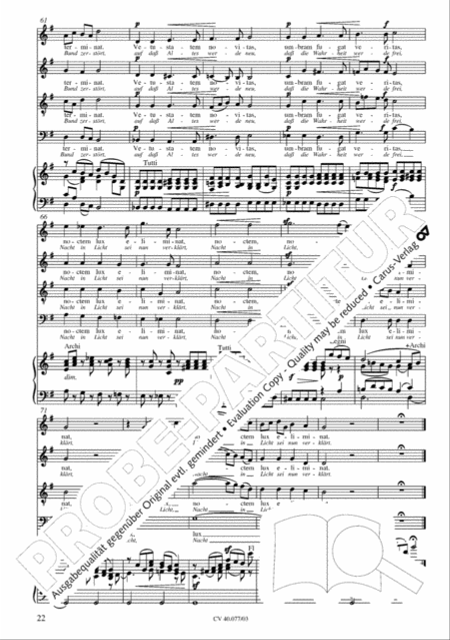 Lauda Sion Lauda Sion 4-Part scores gallery preview page 27
