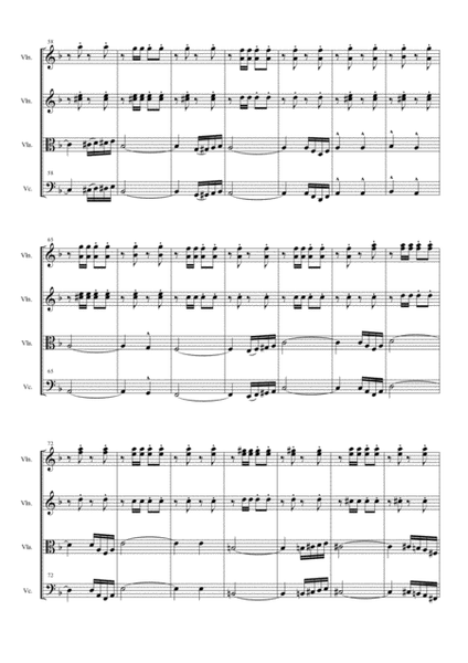 Florentiner March for String Quartet image number null
