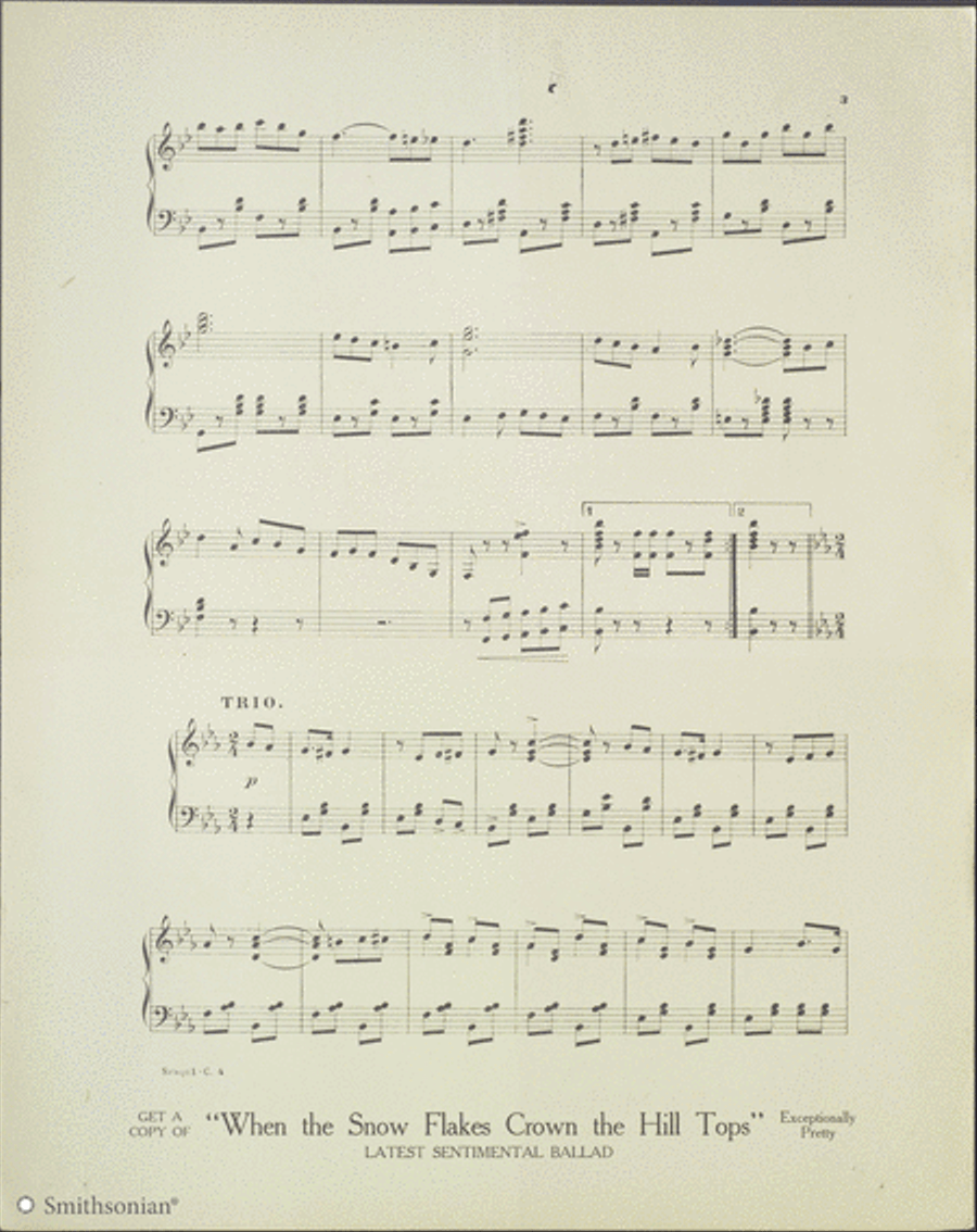 Sesqui-centennial March - Two Step Piano Solo scores gallery preview page 3