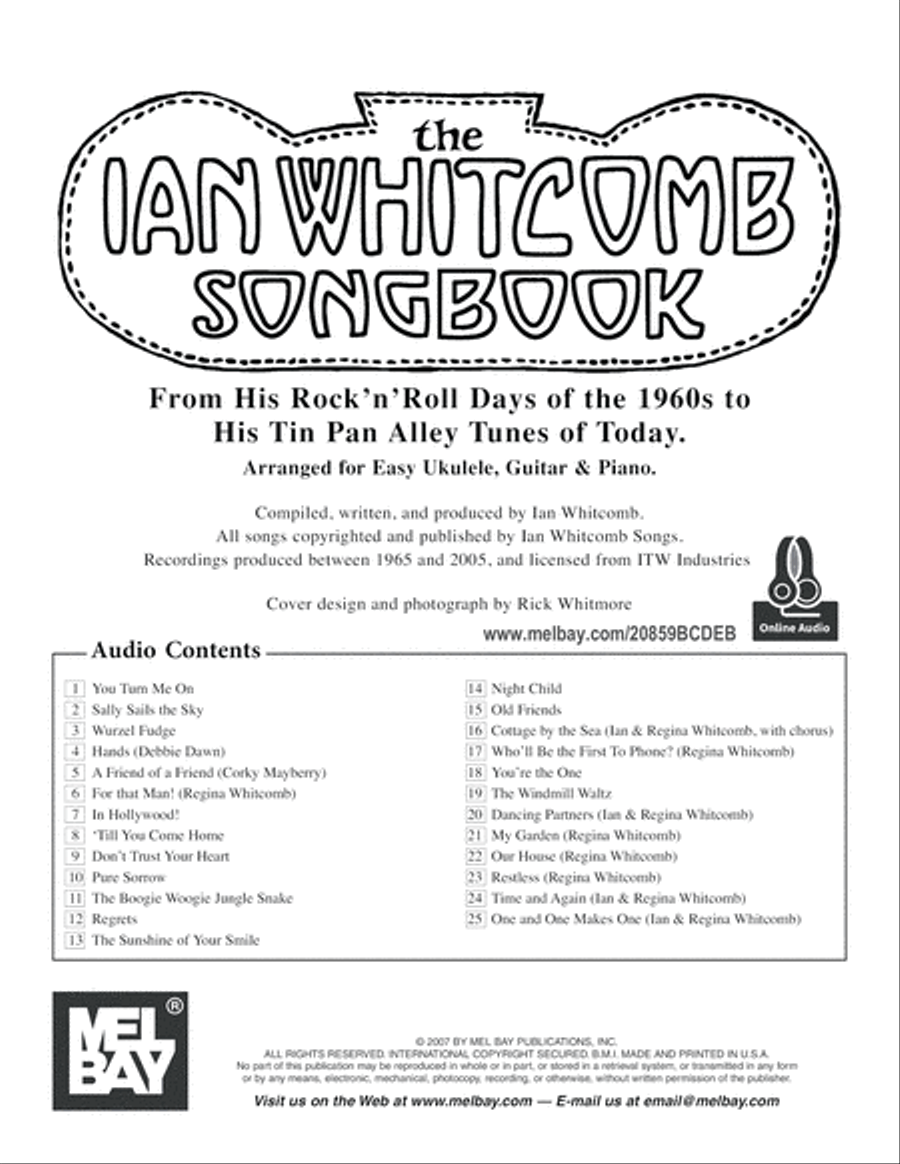 Ian Whitcomb Songbook Voice scores gallery preview page 2