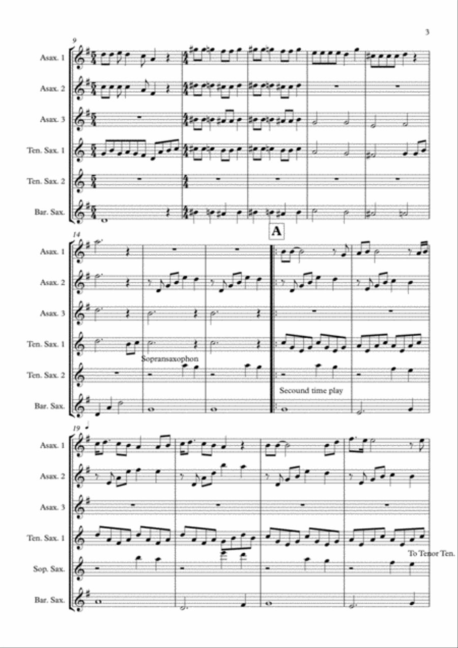 Bohemian Rhapsody Bohemian Rhapsody Woodwind Quintet scores gallery preview page 3