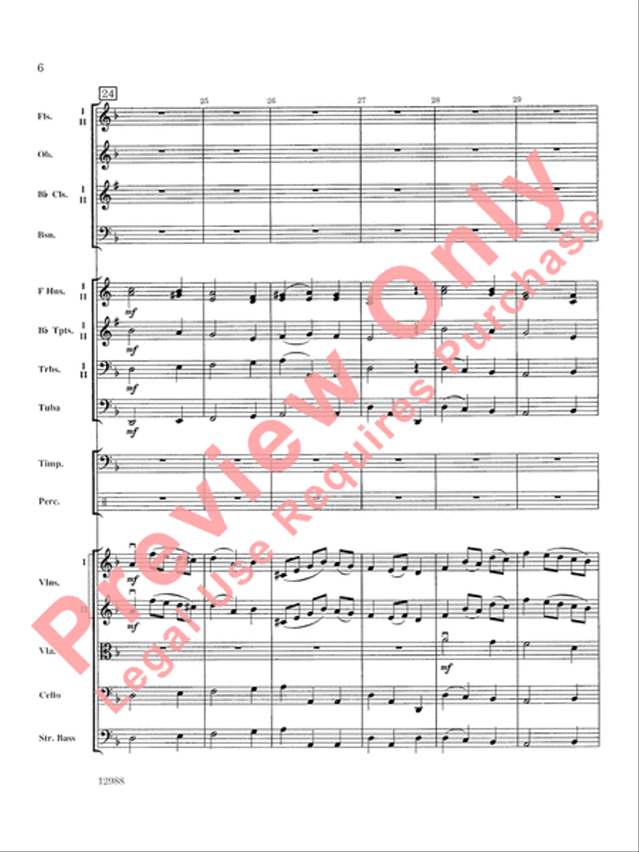 A Bach Christmas A Bach Christmas Full Orchestra scores gallery preview page 7