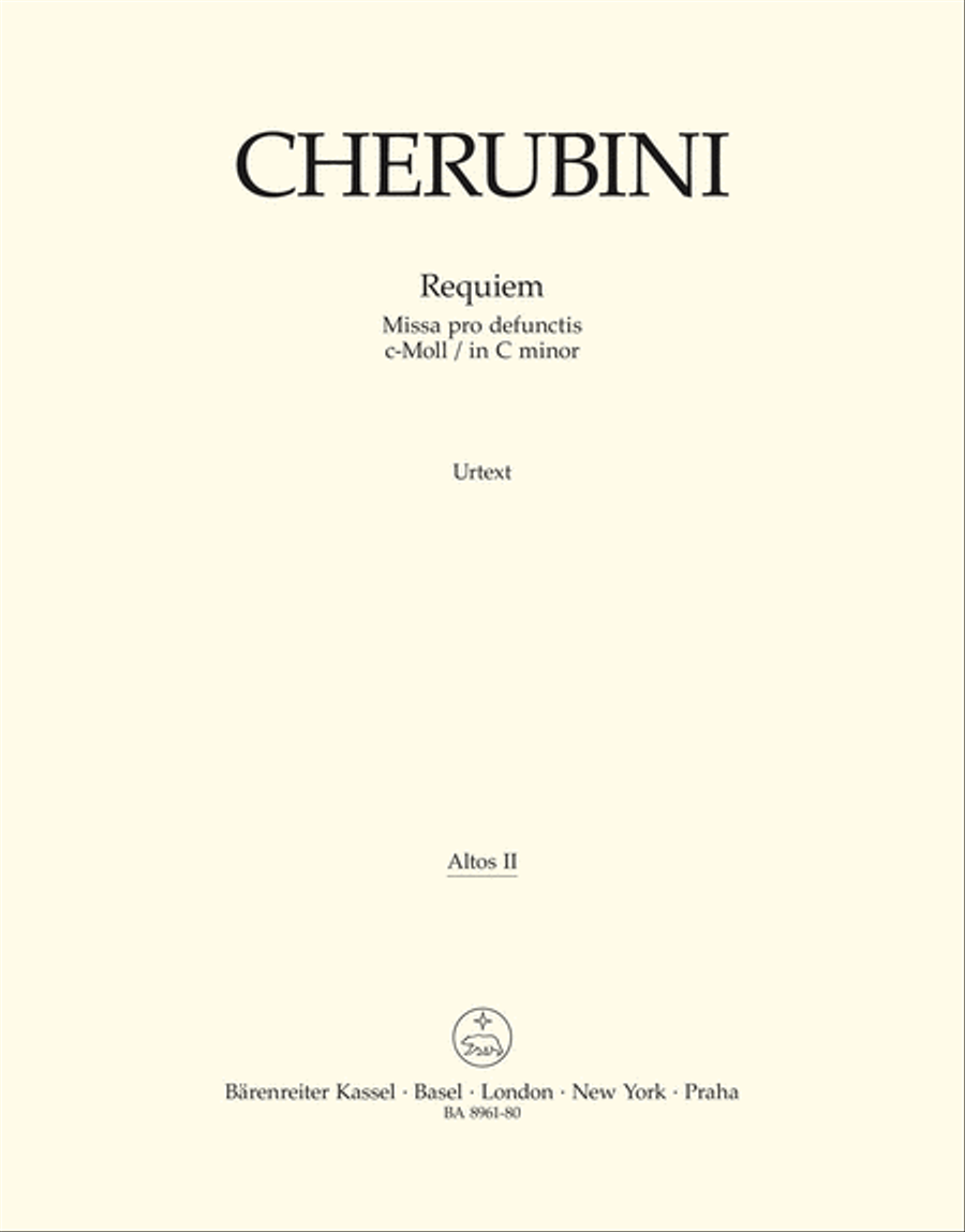 Requiem c-Moll -Missa pro defunctis- Viola scores gallery preview page 1