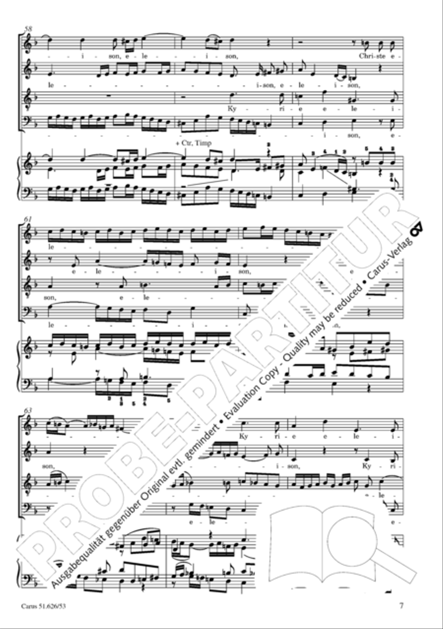 Requiem 4-Part scores gallery preview page 14