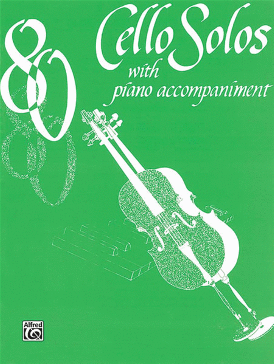 80 Cello Solos Piano Accompaniment scores gallery preview page 1