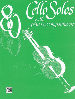 Book cover for 80 Cello Solos