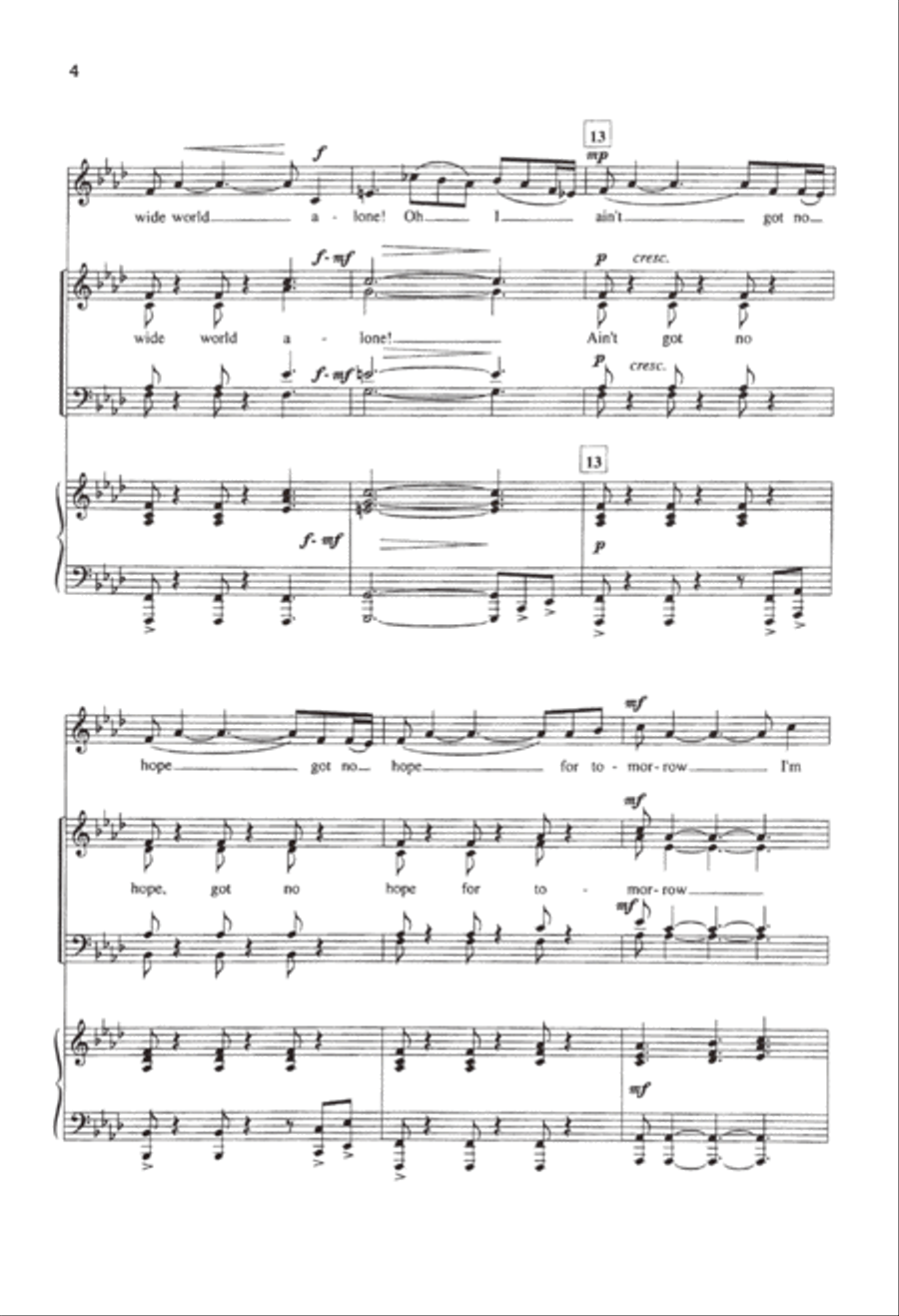 City Called Heaven 4-Part scores gallery preview page 2