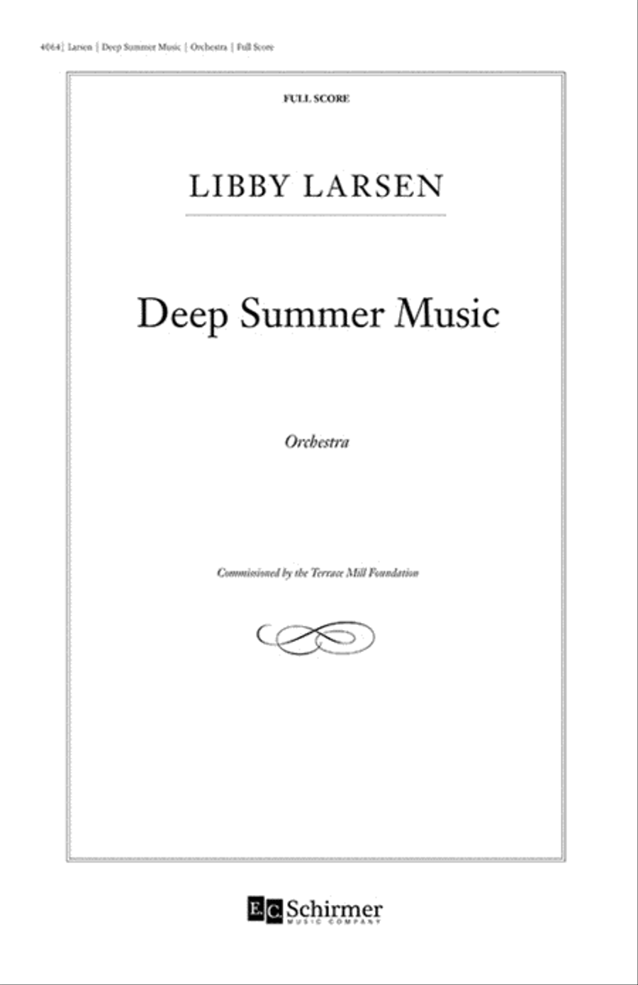 Deep Summer Music Full Orchestra scores gallery preview page 1