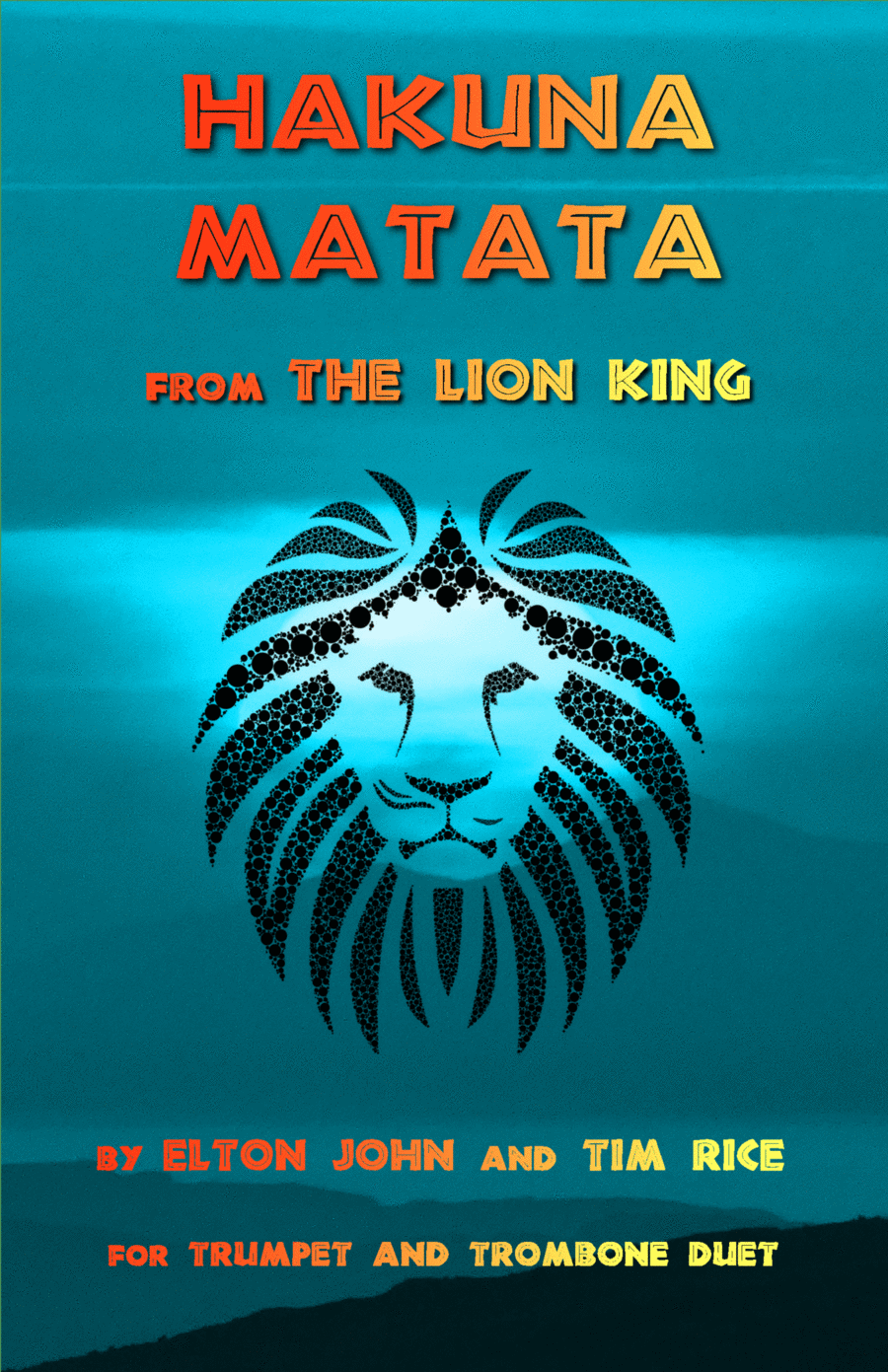 Hakuna Matata Brass Duet scores gallery preview page 1