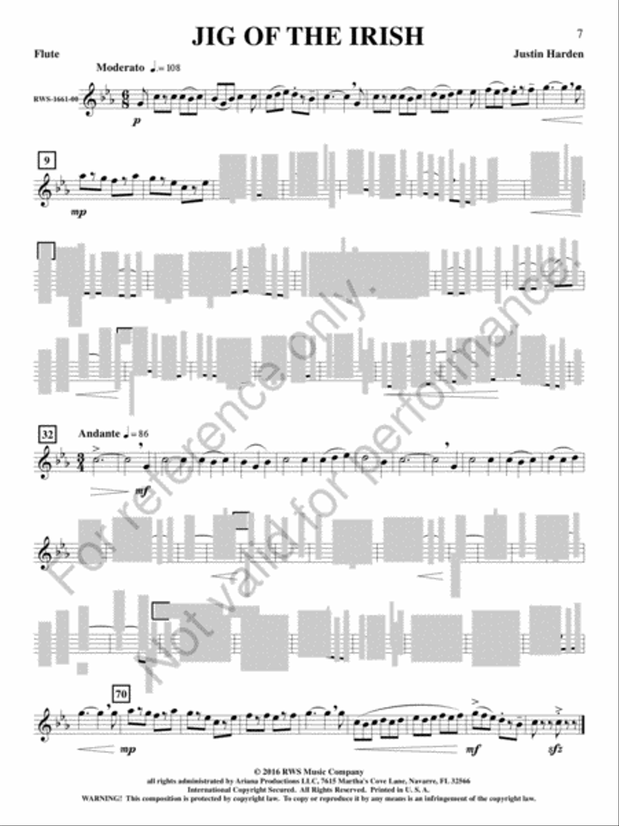 Solos Around the World Solos Around the World Flute Solo scores gallery preview page 8