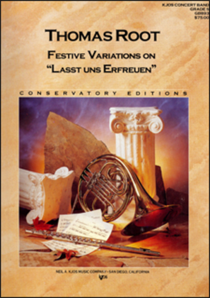 Book cover for Festive Variations on Lasst uns Erfreuen