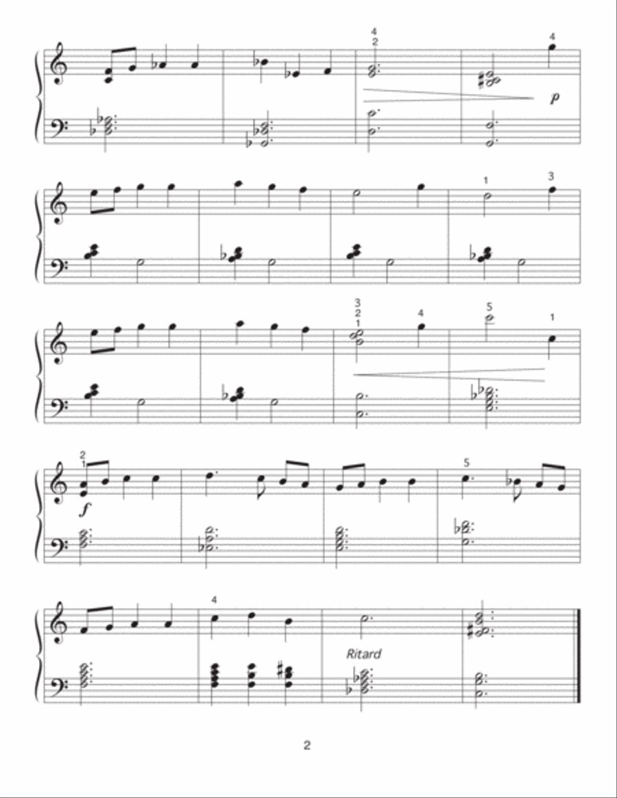 Hip Parade Piano Solo scores gallery preview page 4