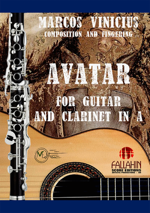 Book cover for AVATAR - MARCOS VINICIUS - FOR CLARINET IN A AND GUITAR