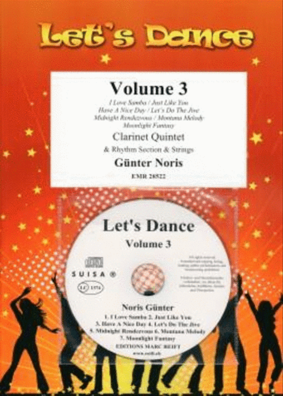 Let's Dance Volume 3 Clarinet Quintet scores gallery preview page 1