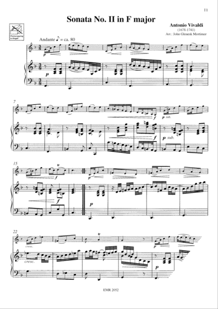 6 Sonatas Organ scores gallery preview page 4
