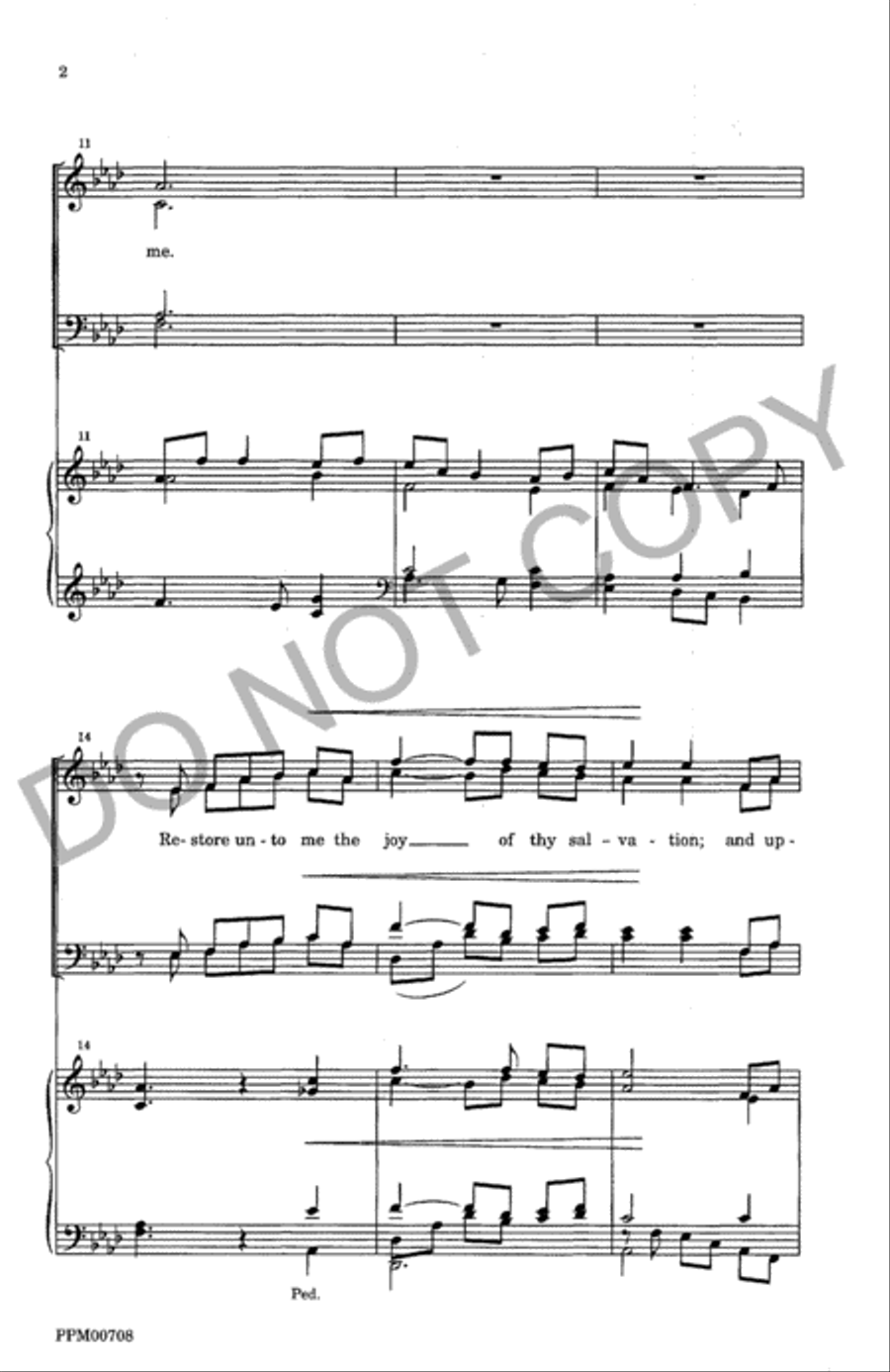 Cast Me Not Away Cast Me Not Away 4-Part scores gallery preview page 3
