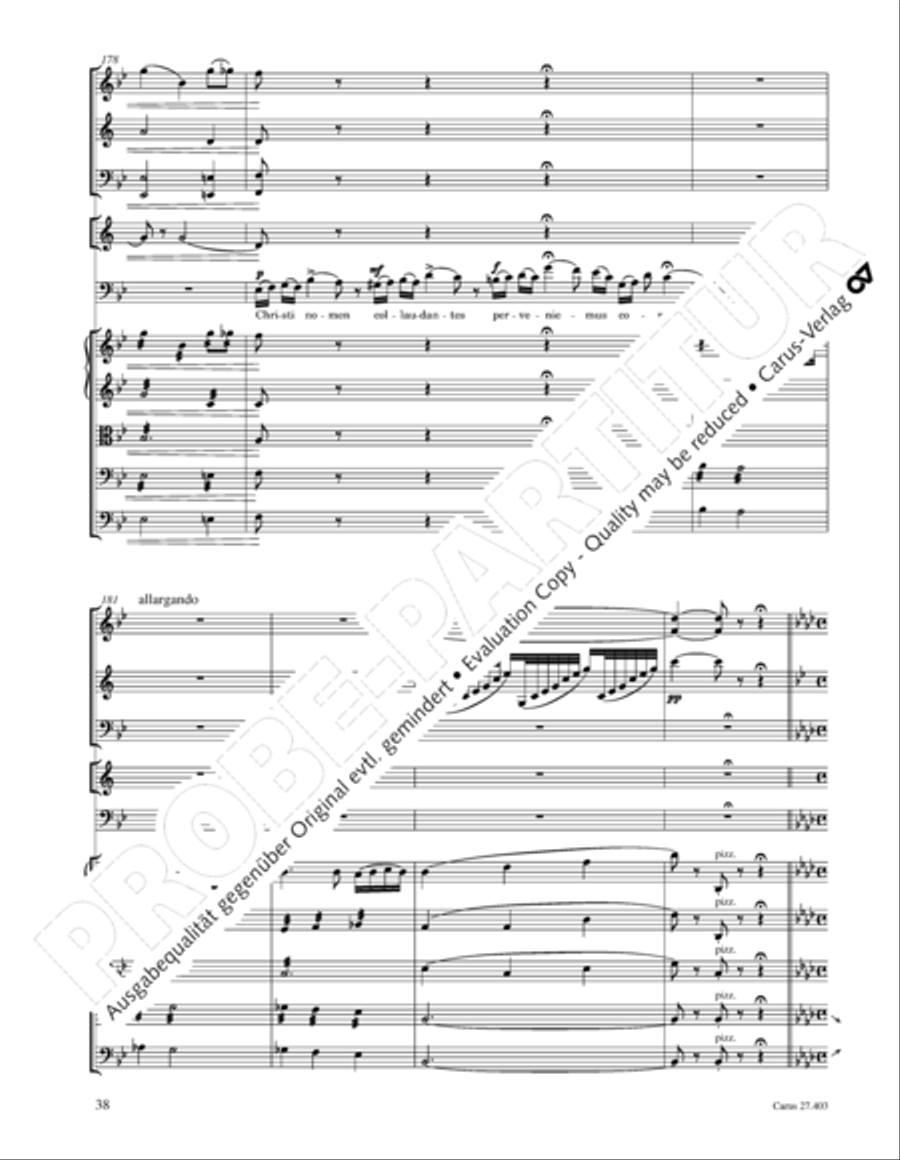 Mottetto per San Paolino Mottetto per San Paolino 4-Part scores gallery preview page 39