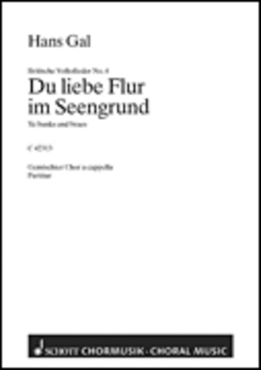 Du Liebe Flur Im Seengrund 4-Part scores gallery preview page 1