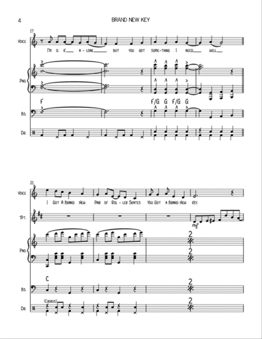Brand New Key Jazz Ensemble scores gallery preview page 4