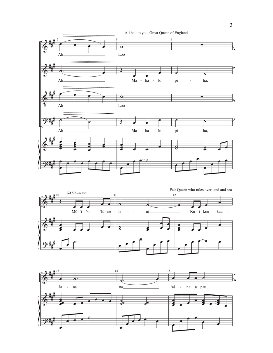 Mahalo Piha (A Medley of 