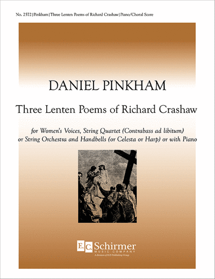 Three Lenten Poems of Richard Crashaw SA scores gallery preview page 1