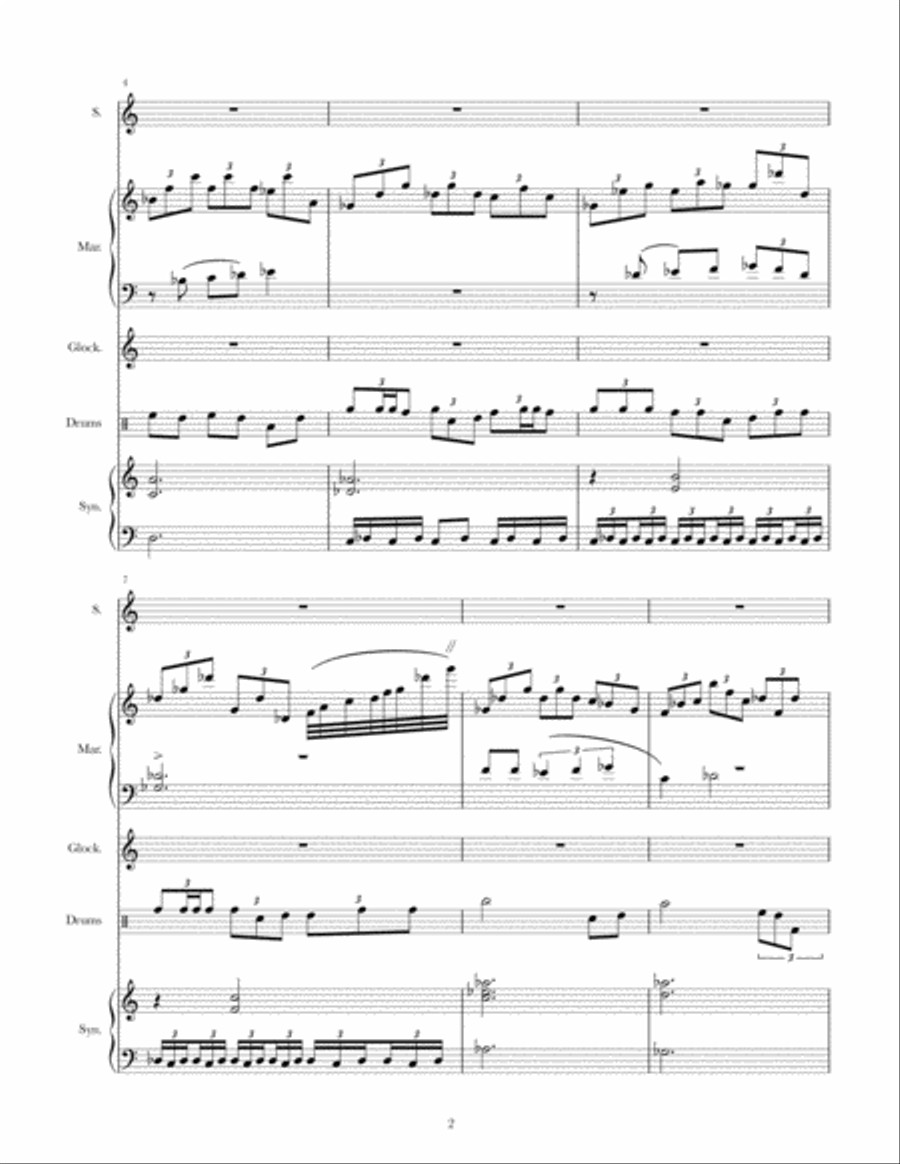 Secrets of the woods Secrets of the woods Small Ensemble scores gallery preview page 2