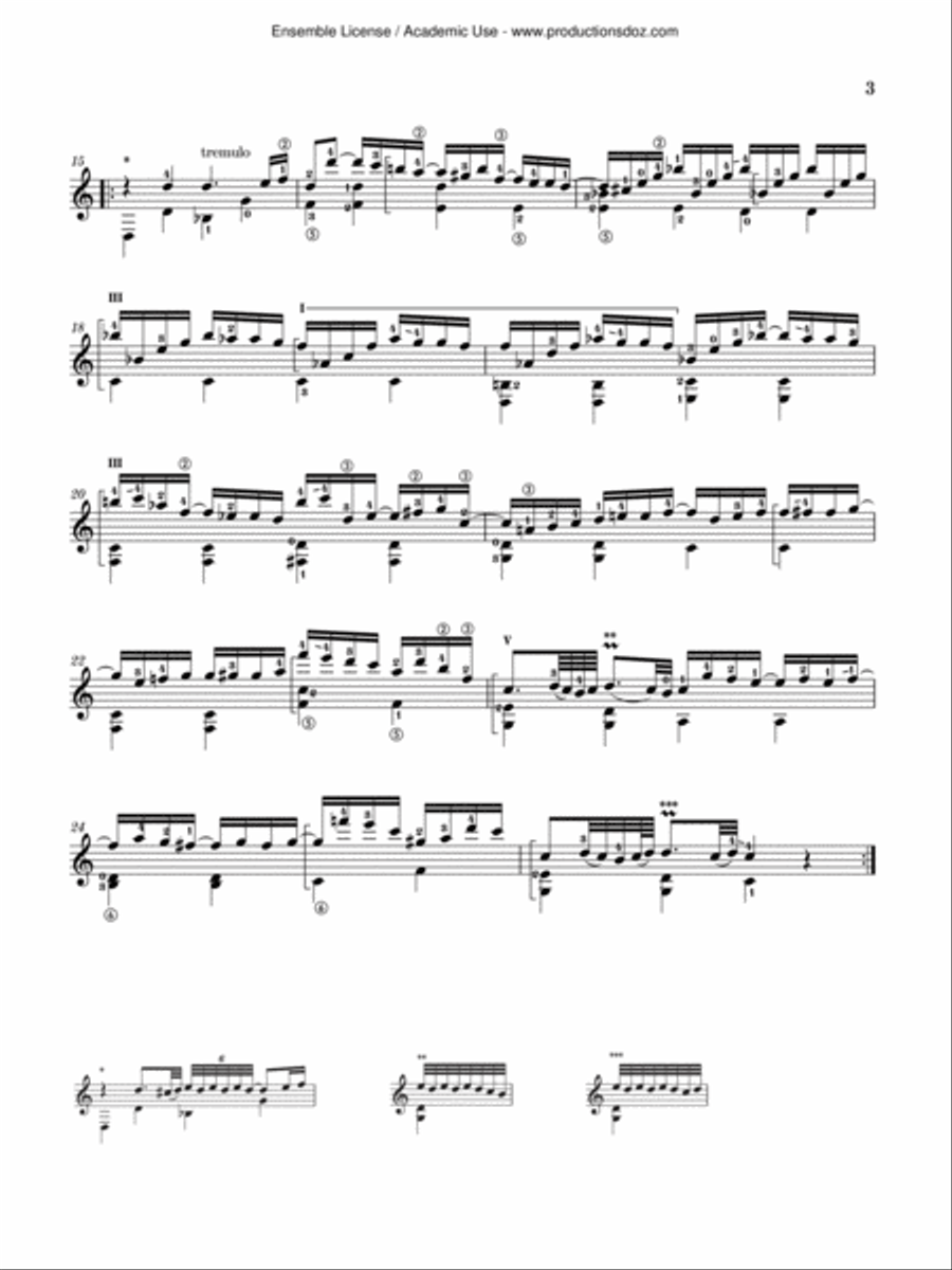 2 Sonates, vol. 2, K. 208, 209 Classical Guitar scores gallery preview page 3