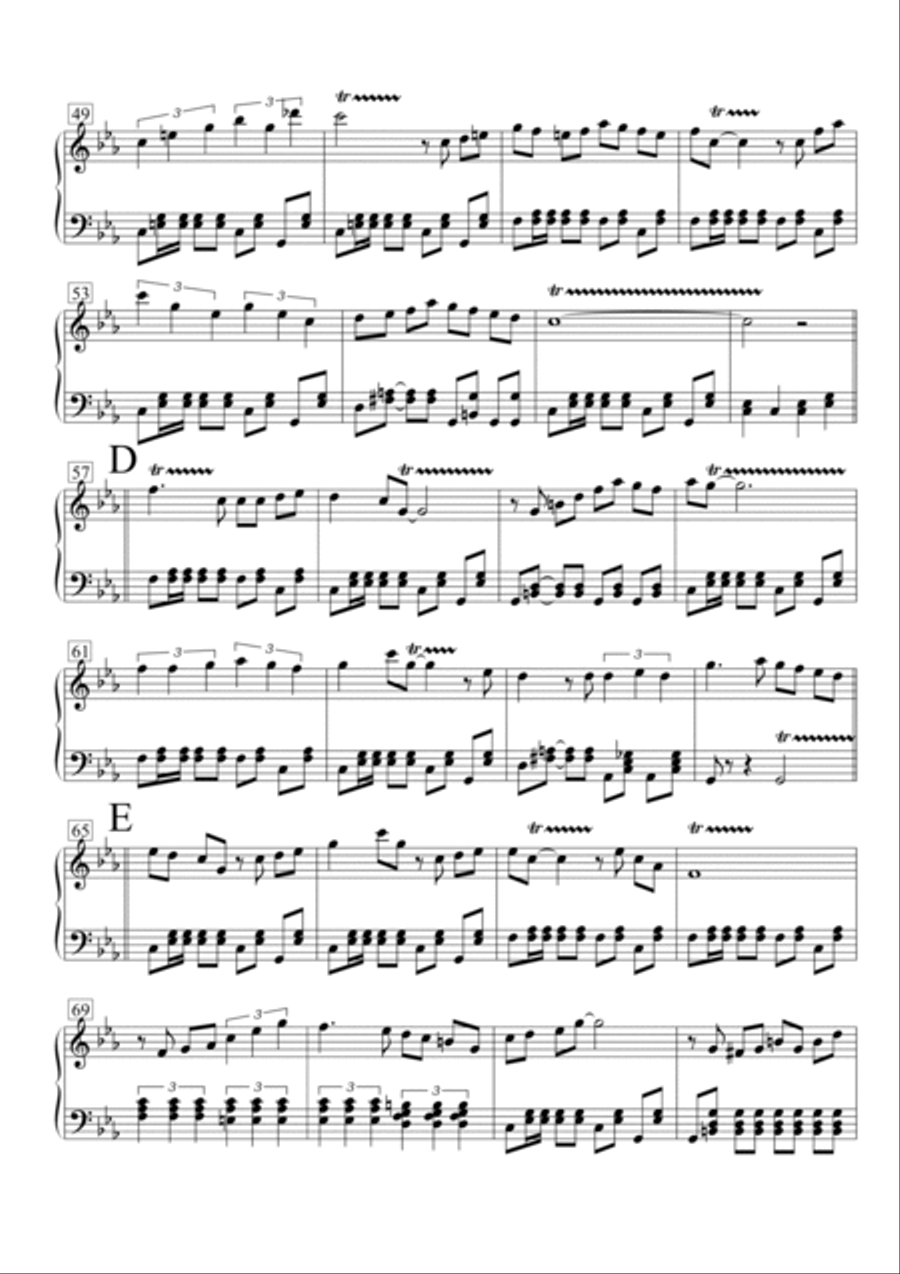 Bésame Mucho Percussion Ensemble scores gallery preview page 4