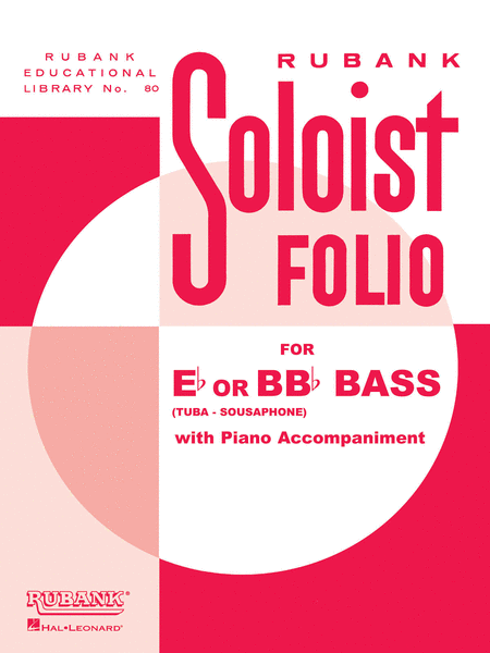 Soloist Folios - Bass ( E Flat Or BB Flat) And Piano