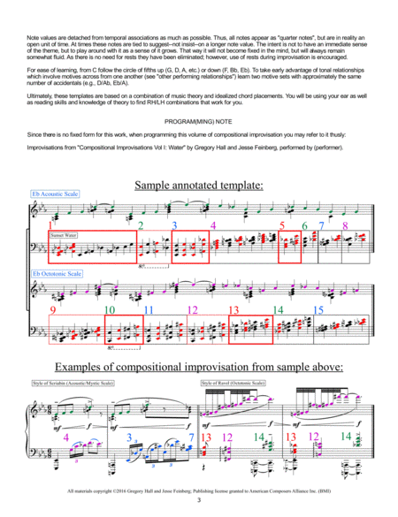 [Hall, Feinberg] Compositional Improvisations - Vol. 1: Water