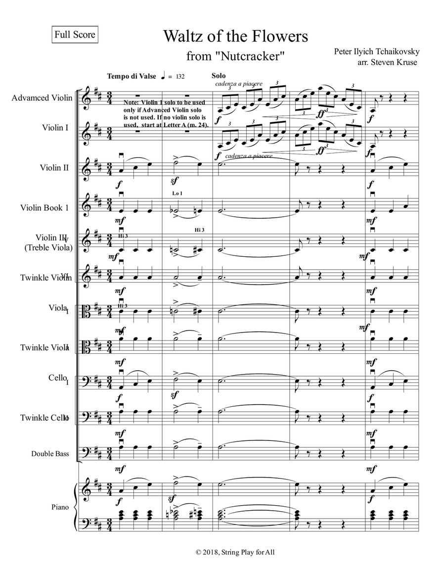 Waltz of the Flowers from 
