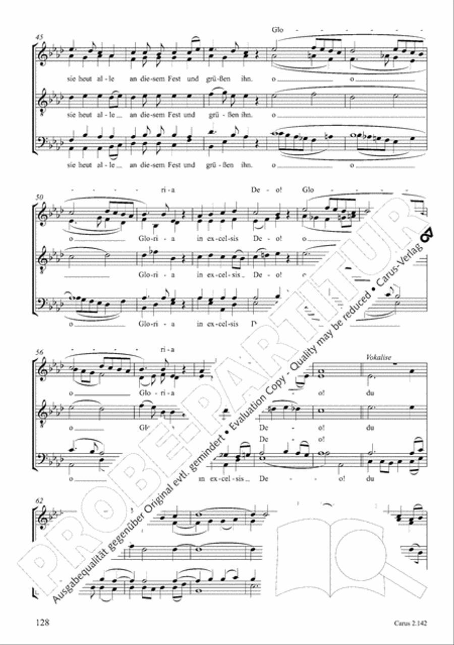 Christmas Carols of the World. Choral collection 4-Part scores gallery preview page 109