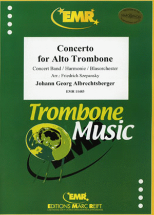 Book cover for Concerto for Alto Trombone