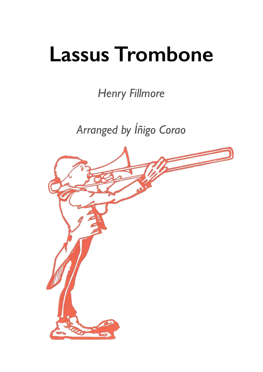 Lassus Trombone for Trombone Quartet Trombone Quartet scores gallery preview page 1