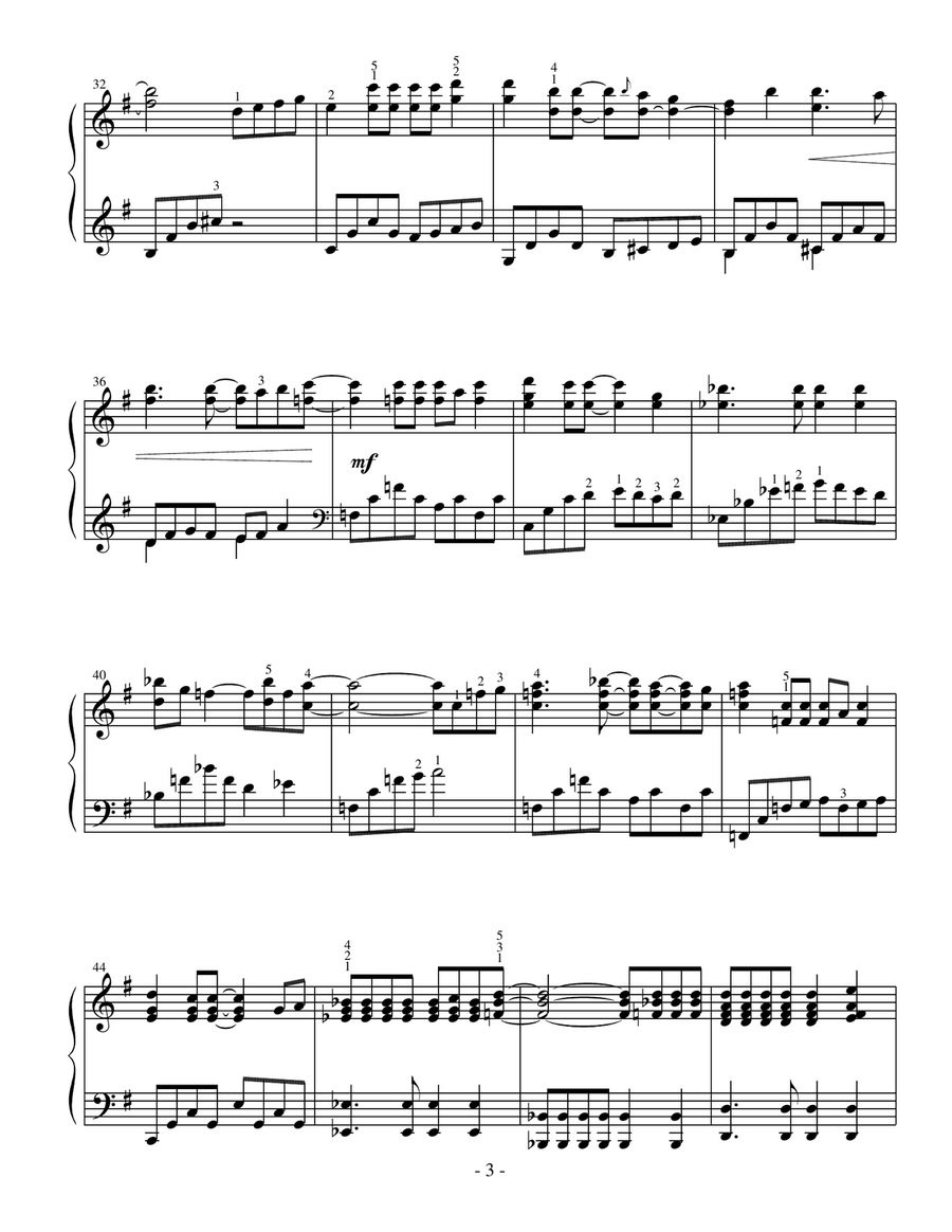 Heaven Can Wait Easy Piano scores gallery preview page 3