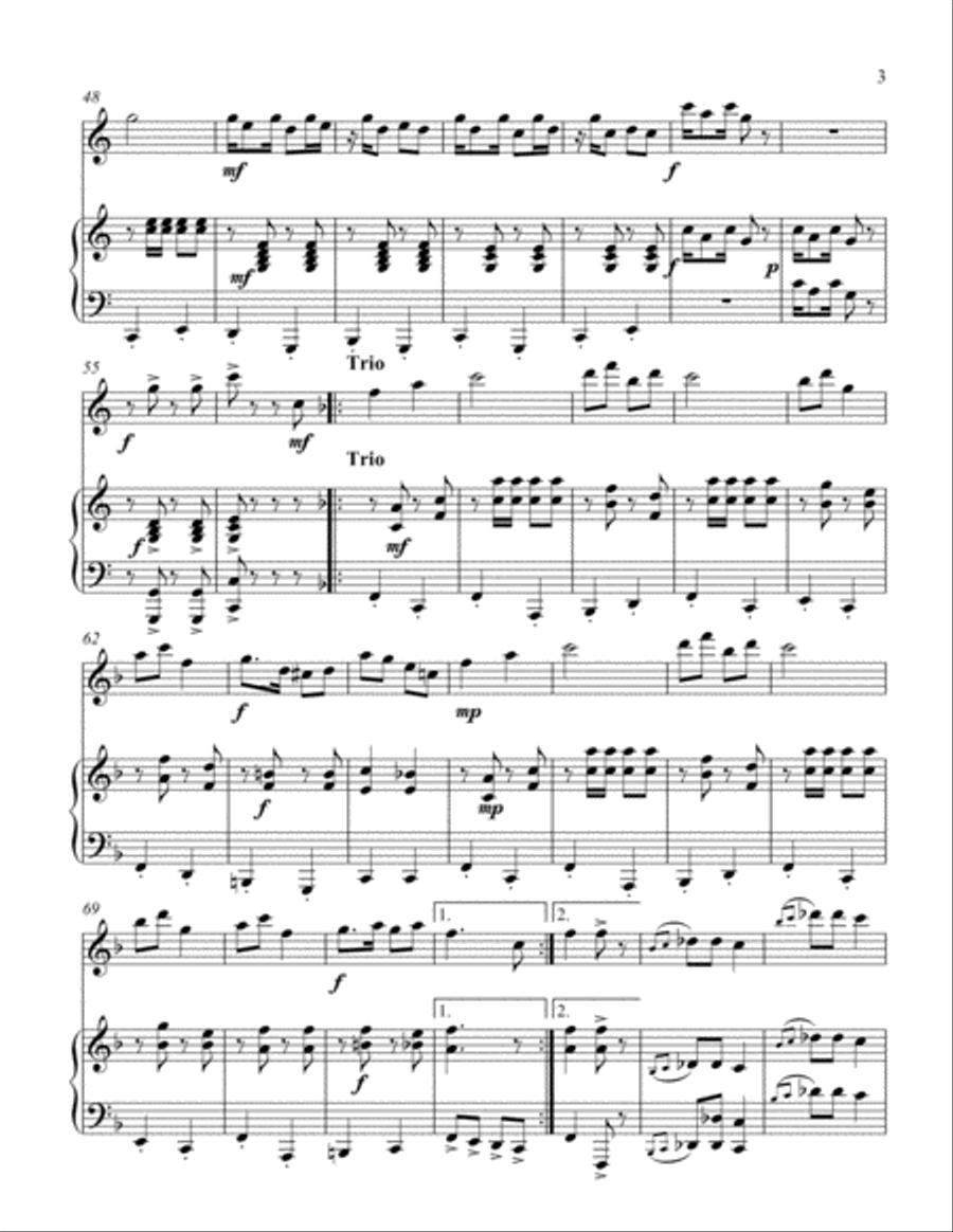 Blackville Society Flute Solo scores gallery preview page 3