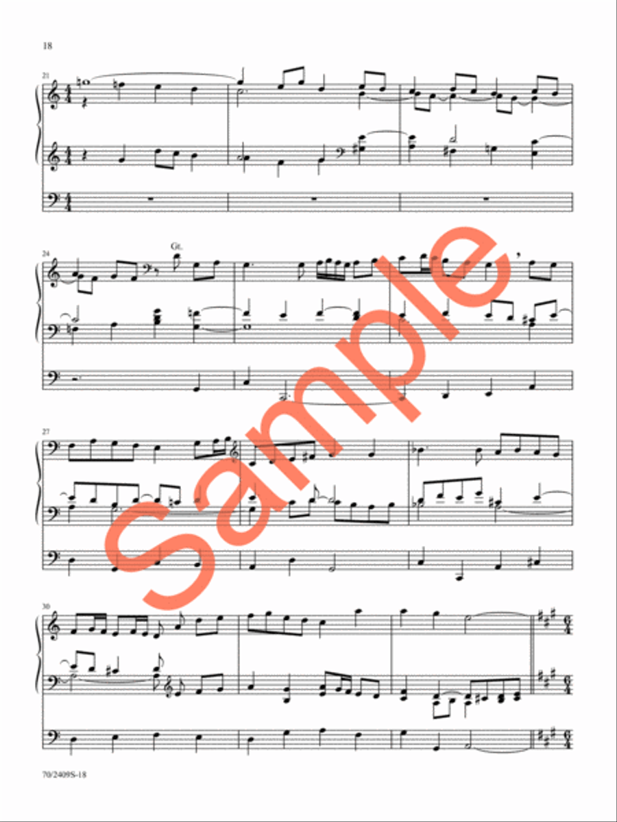 Ascension Alleluias Organ Solo scores gallery preview page 16
