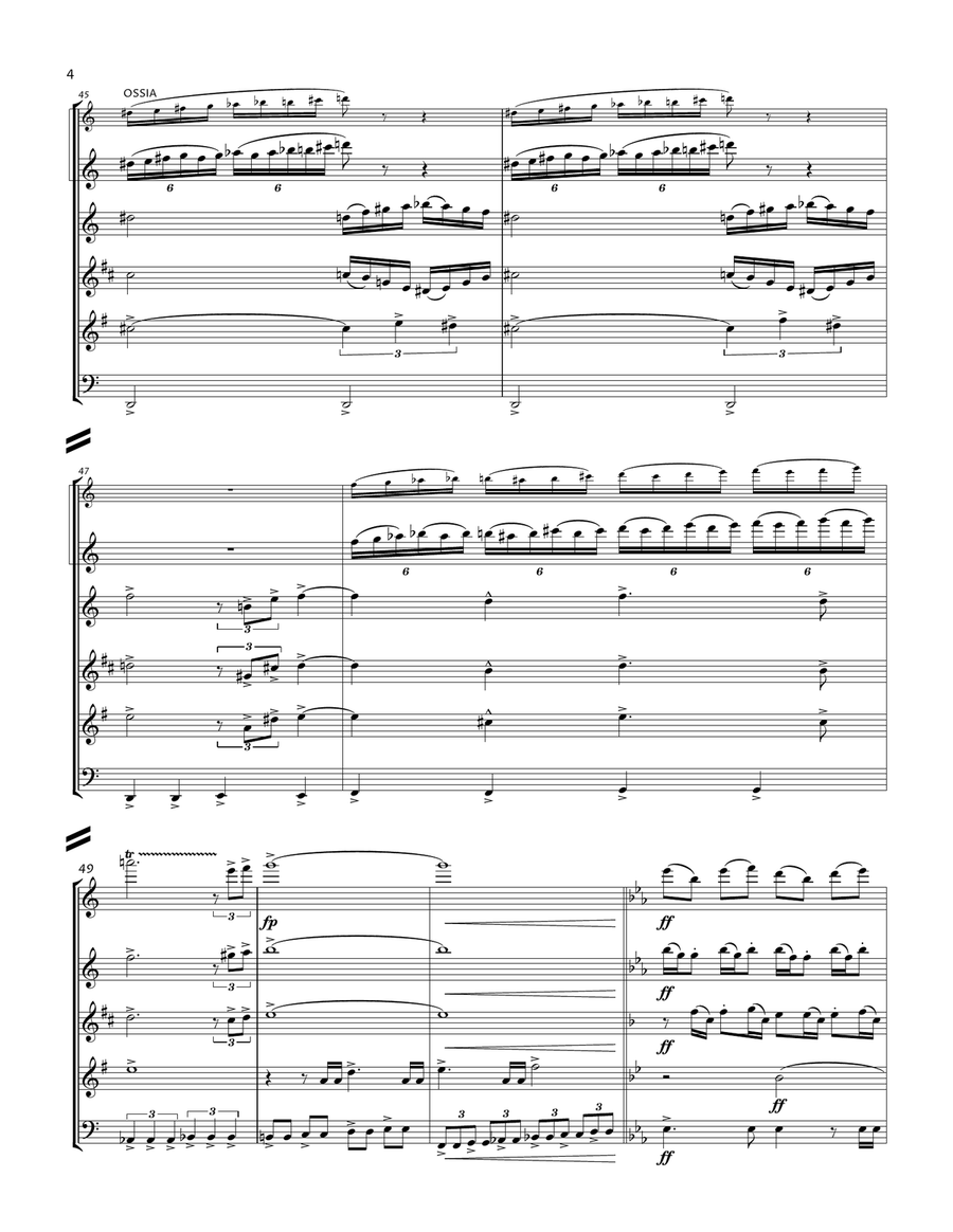 Test Drive Woodwind Quintet scores gallery preview page 4
