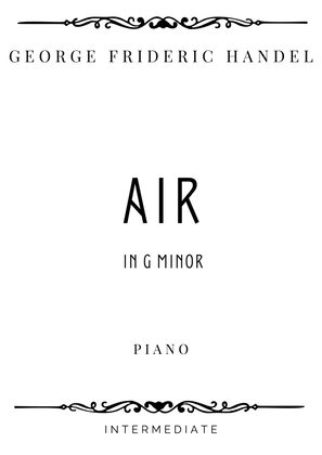 Book cover for Handel - Air in G Minor - Intermediate