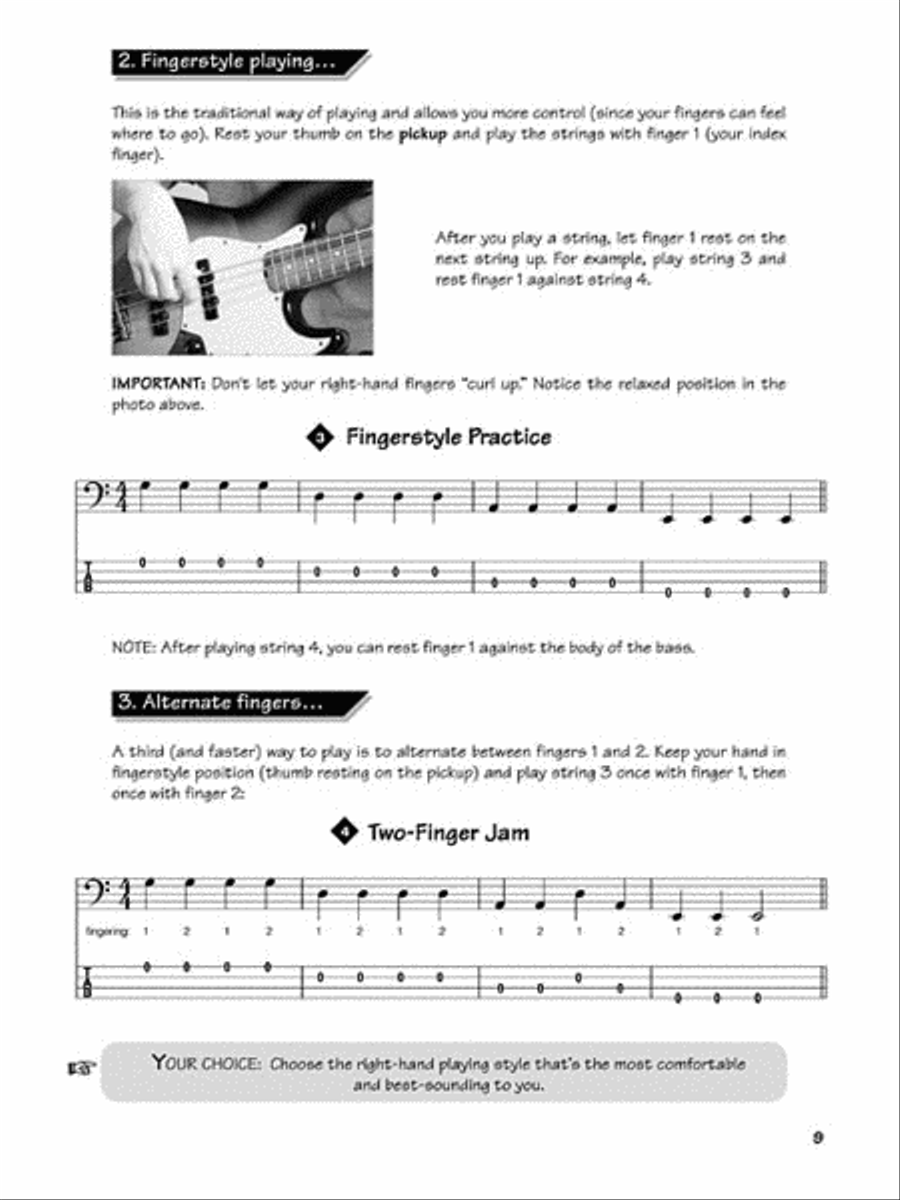 FastTrack Bass Method – Book 1 Bass Guitar Tablature scores gallery preview page 4
