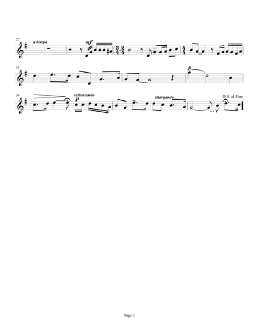 A la orilla de un palmar (Brass Quartet) Brass Quartet scores gallery preview page 6