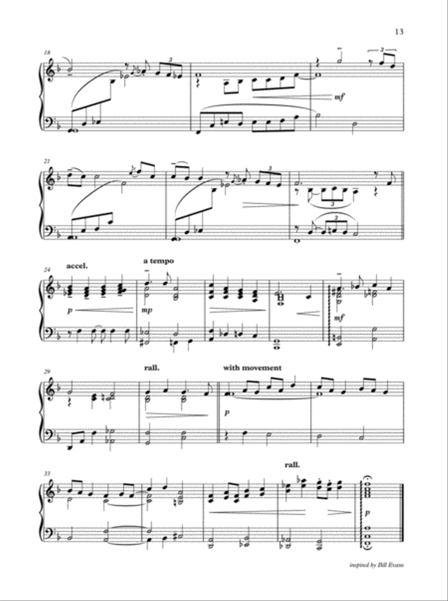 Jazz on a Winter's Night + CD Piano Solo scores gallery preview page 5