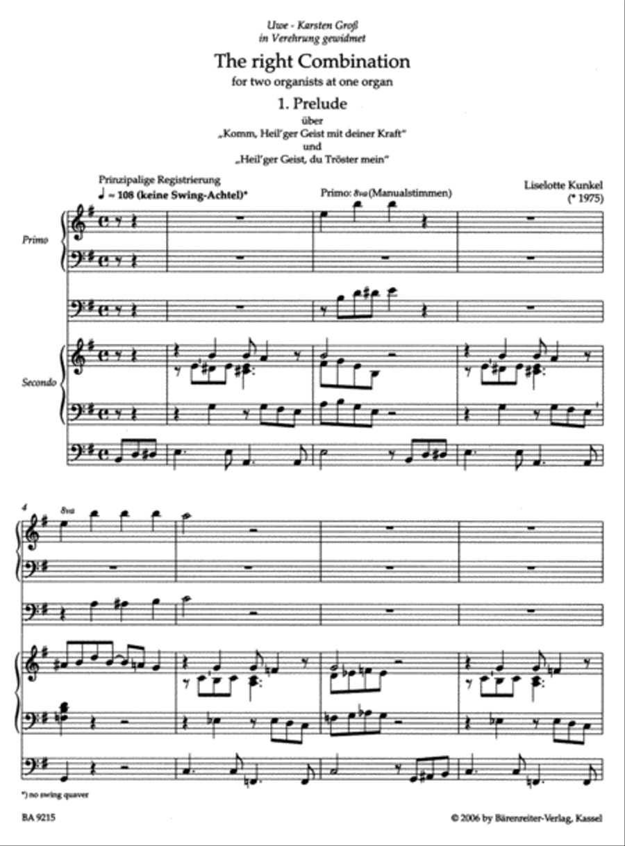 The right combination for two Organists and one Organ Organ scores gallery preview page 2