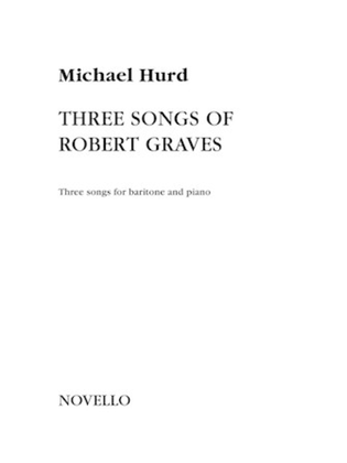 Book cover for Three Songs of Robert Graves